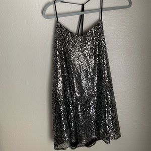 Sequin Mini Dress